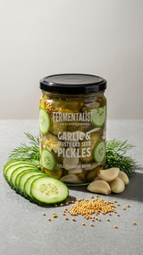 Garlic & Mustard Seed Pickles 550g
